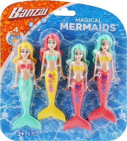 img 3 attached to 🧜 Dive into Fun with BANZAI Dive Mermaids – Vibrant Colors to Make a Splash!