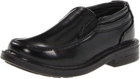 img 4 attached to 👞 Deerstags Lil Brian Boys' Dress Shoe - Size 6-10, Color Black