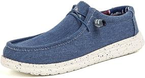 img 1 attached to Men's Stretch Loafers: Roozin Casual Shoes for Better Comfort