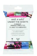 💦 wet n wild makeup remover towelettes: convenient makeup remover wipes in 25 fluid ounce (980a) size logo