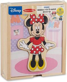 img 4 attached to 👗 Ultimate Magnetized Dress Up Play Set: Melissa Doug Paper & Magnetic Dolls with Accessories