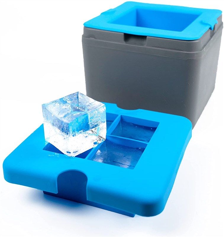 Glacio Clear Sphere or Cube Ice Duo Ice Cube Maker and Mold Create  Perfectly Clear Ice 