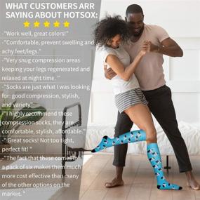 img 1 attached to 🧦 Compression Socks for Enhanced Circulation: Supportive Compression Socks for Women & Men – Ideal for Running, Medical Needs, Nursing, Travel, Cycling