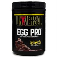 🥚 universal nutrition egg pro chocolate instantized egg white powder, 1-pound logo