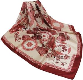 img 1 attached to 🧣 Wander Agio Women's Accessories: Stylish Printed Headscarf for Scarves & Wraps