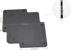 img 2 attached to Woodworking Tools Corner Quick-Jig Template for Router/Trimmer - R10, R15, R20, R25, R30, R35