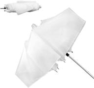 📷 js julius studio 33-inch 3-fold ultra-compact soft umbrella for professional photography video studio lighting flash - translucent white daylight, jsag669 logo