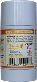 img 2 attached to JAX &amp; CALI Paw Protect: Natural Balm for Dogs and Cats, Soothing, Moisturizing, and Protecting Dry Cracked Paws in Extreme Seasons