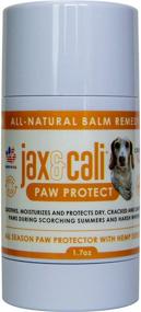 img 4 attached to JAX &amp; CALI Paw Protect: Natural Balm for Dogs and Cats, Soothing, Moisturizing, and Protecting Dry Cracked Paws in Extreme Seasons