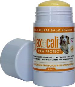 img 3 attached to JAX &amp; CALI Paw Protect: Natural Balm for Dogs and Cats, Soothing, Moisturizing, and Protecting Dry Cracked Paws in Extreme Seasons