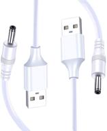 🔌 2pack 5ft replacement charger cord for fairywill electric toothbrush charger - compatible with foreo luna series facial cleanser luna and kipozi sonic electric toothbrush - usb charger cable logo