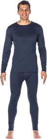 img 4 attached to Mens Soft Comfort Premium Thermal Men's Clothing in Active