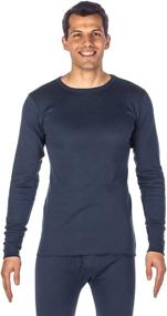 img 2 attached to Mens Soft Comfort Premium Thermal Men's Clothing in Active