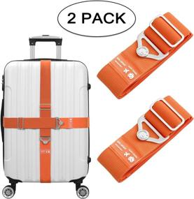 img 4 attached to Эластичный чемодан для багажа Регулируемые аксессуары 2