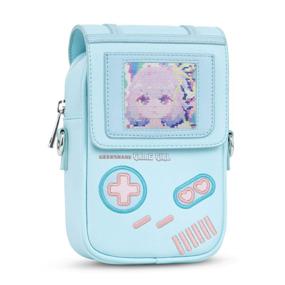 img 4 attached to 🎮 GeekShare Game Girl Crossbody Bag Backpacks: Stylish, Lightweight, and DIY Card Slot for Women