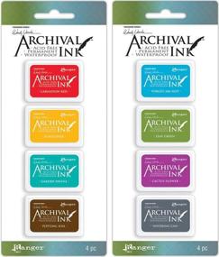 img 3 attached to 🖌️ Wendy Vecchi Mini Archival Ink Pads - 2 Bundle Set - Numbers 1 and 2