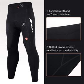 img 1 attached to Souke Sports Bicycle Breathable Leggings Outdoor Recreation and Outdoor Clothing