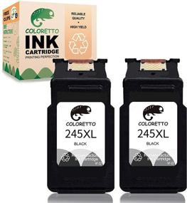 img 4 attached to 🖨️ Coloretto Remanufactured Cartridge Replacement XL, PG 243 - Enhanced Performance and Value for Your Printer