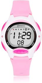 img 2 attached to Multi-functional Digital Waterproof Wristwatches for Girls