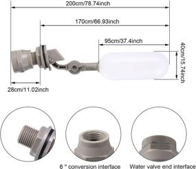 img 3 attached to 🔧 Революционный пластиковый регулируемый автоматический контроль: без усилий приводите детали в идеальную форму