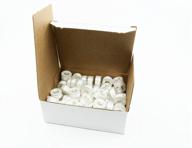 🧵 clear-glide class 15 prewound 'a' bobbins in white - pack of 80 logo