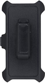 img 2 attached to 📱 AlphaCell Holster Belt Clip Replacement - Compatible with OtterBox Defender Series Case (iPhone 11 Pro, 5.8") - 2 Pack