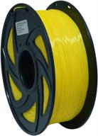 tronxy 3d flexible tpu filament - vibrant yellow color (1 kg) 🎃 логотип