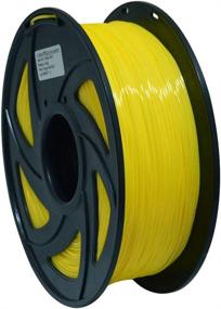 img 4 attached to TRONXY 3D Flexible TPU Filament - Vibrant Yellow Color (1 kg) 🎃