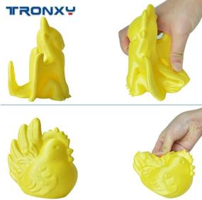 img 2 attached to TRONXY 3D Flexible TPU Filament - Vibrant Yellow Color (1 kg) 🎃