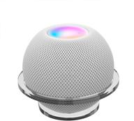 🔳 прозрачный акриловый держатель/полка для установки на стену homepod mini speaker - идеально подходит для подвешивания на стене или размещения на рабочем столе логотип