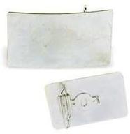 🔲 tandy leather rectangle buckle blank 1.5&#34;-1.75&#34; (38 mm-44 mm) 11687-00 logo