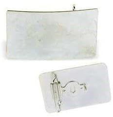 img 1 attached to 🔲 Tandy Leather Rectangle Buckle Blank 1.5&#34;-1.75&#34; (38 mm-44 mm) 11687-00