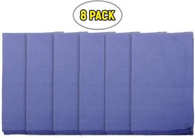 img 2 attached to 🛀 Dukal Sterile Absorbent Towels, 17x26 Inches, Pack of 8, Blue - Pre-Washed 100% Cotton OR Towels for Medical Facilities, Latex-Free