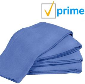 img 3 attached to 🛀 Dukal Sterile Absorbent Towels, 17x26 Inches, Pack of 8, Blue - Pre-Washed 100% Cotton OR Towels for Medical Facilities, Latex-Free