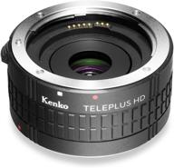 enhance your canon photography with the kenko teleplus 2x hd dgx teleconverter – black logo