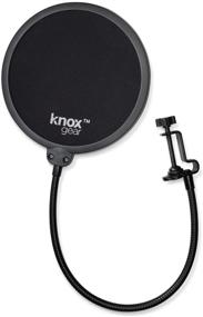 img 3 attached to Blue Yeti USB Microphone (Silver) with Knox Gear Pop Filter and USB Hub – Complete Bundle (3 Items)