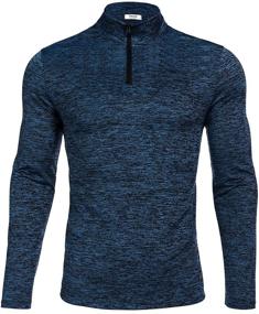 img 2 attached to Yitrend Quarter T Shirt Tactical Sweatshirt
