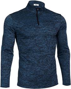 img 3 attached to Yitrend Quarter T Shirt Tactical Sweatshirt