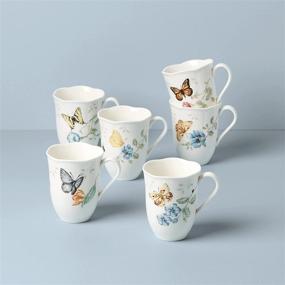 img 1 attached to Discover the Enchanting Lenox Butterfly Meadow 6 Piece Multi Set!