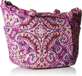 img 3 attached to 👜 Discover the Elegant Vera Bradley Hadley Satchel Lotus Collection of Women's Handbags & Wallets