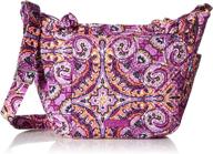 👜 discover the elegant vera bradley hadley satchel lotus collection of women's handbags & wallets logo