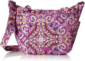 img 4 attached to 👜 Discover the Elegant Vera Bradley Hadley Satchel Lotus Collection of Women's Handbags & Wallets