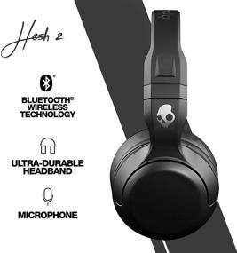 img 2 attached to 🎧 Улучшите свой звук с беспроводной гарнитурой Skullcandy Hesh 2 Over-Ear в черном цвете.