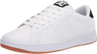 dc mens striker skate white men's shoes in fashion sneakers logo