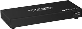 img 4 attached to 💻 Portta SDI Splitter 8 Port 1x8: High-Performance 3G-SDI & HD-SDI Support Cable >100m for Full HD Signals