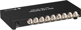 img 3 attached to 💻 Portta SDI Splitter 8 Port 1x8: High-Performance 3G-SDI & HD-SDI Support Cable >100m for Full HD Signals