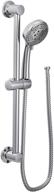 moen 3669ep showering acc - core eco-performance handheld showerhead with 69-inch hose & slide bar, chrome logo