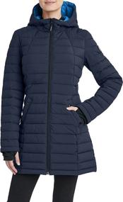 img 4 attached to HFX Womens Stretch Resistant Charcoal Women's Clothing in Coats, Jackets & Vests