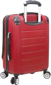 img 2 attached to Navy Dejuno Compact Hardside 20-inch Carry-on Luggage featuring Laptop Pocket