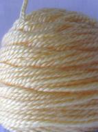 loops & threads soft & shiny yarn, 1 ball, yellow - premium quality crafting fiber, 6 ounces logo